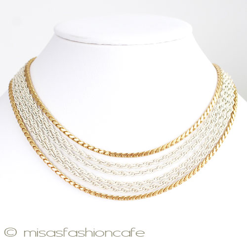 （画像用） Ｔｒｉｆａｒｉ　トリファリ 　６連　ネックレス