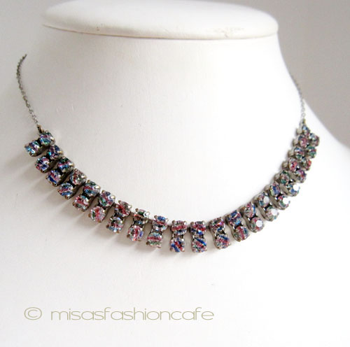 （画像用） アイリス グラス ネックレス