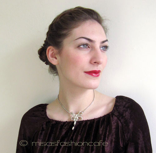 （画像用） Coroリボンネックレス