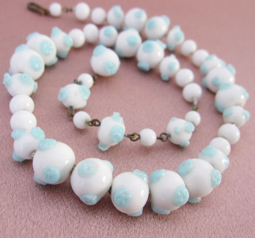 （画像用） Ｔｒｉｆａｒｉ　 トリファリ 水玉ガラス　ネックレス