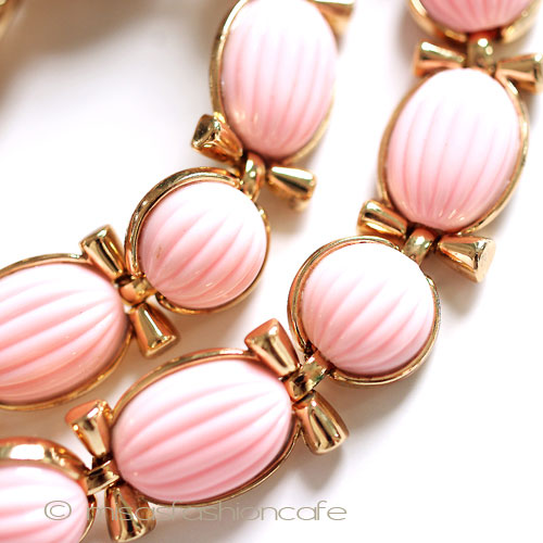 （画像用） Ｔｒｉｆａｒｉ　 トリファリ ピンクりぼん　ネックレス