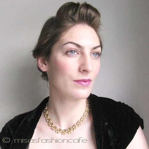 （画像用） Trifari トリファリ たんぽぽ ネックレス