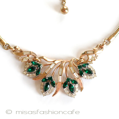 （画像用） Ｔｒｉｆａｒｉ　 トリファリ エメラルド・ネックレス