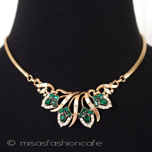 （画像用） Ｔｒｉｆａｒｉ　 トリファリ エメラルド・ネックレス