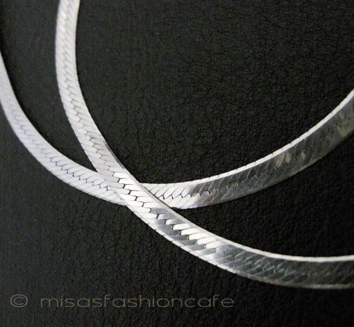 （画像用） スターリングシルバー製 Italy刻印 ネックレス