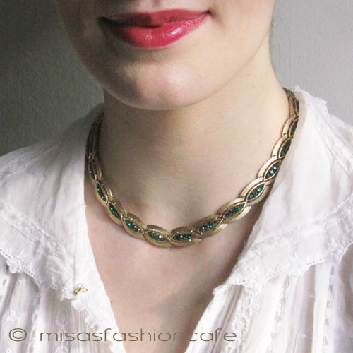 （画像用） Trifari トリファリ ネックレス