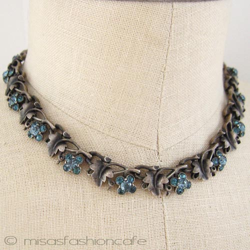 （画像用） Trifari　トリファリ グレープ ネックレス