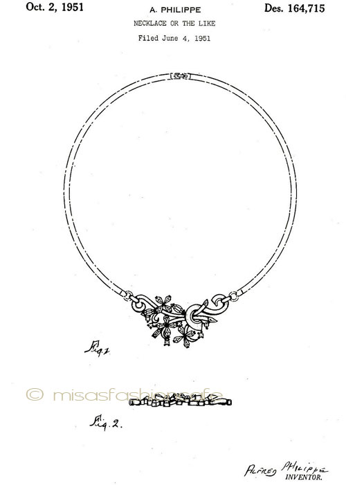 （画像用） Ｔｒｉｆａｒｉ　 トリファリ 1951年　ネックレス