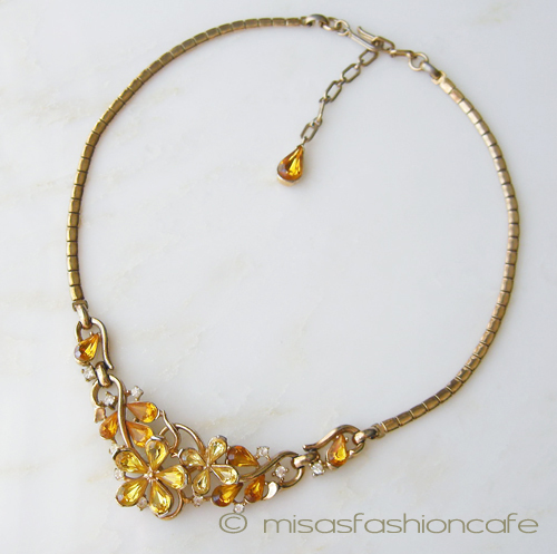 （画像用） クラウントリファリ Trifari ハニーフラワー