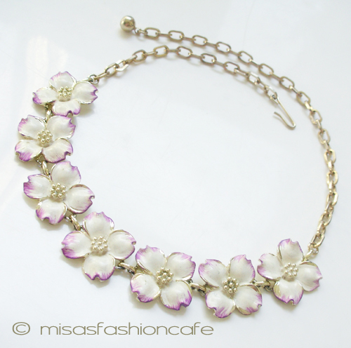 （画像用） ハナミズキ の花 ネックレス