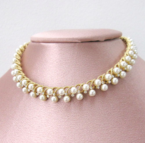 （画像用） Ｔｒｉｆａｒｉ　 トリファリ パールRS　ネックレス