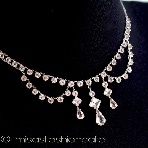 （画像用） 12Kgf　ホワイトゴールド ブライダル　ネックレス