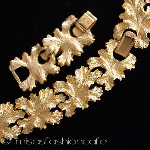 （画像用） Ｔｒｉｆａｒｉ　トリファリ 金葉　ネックレス