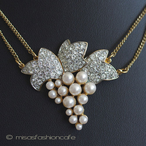 （画像用） パール葡萄 ネックレス