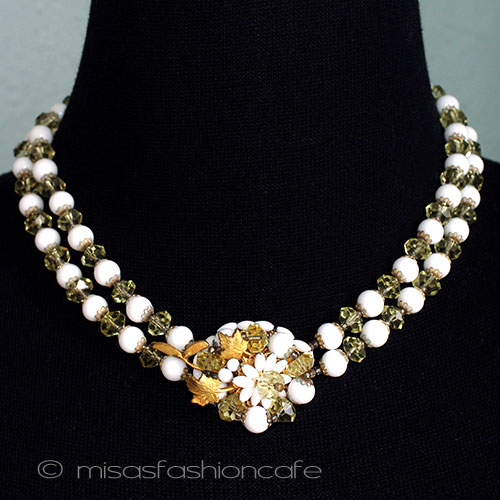 （画像用） Robert DeMario お花　ネックレス