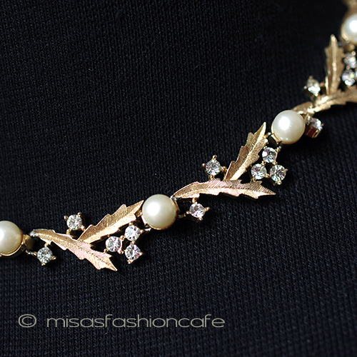 （画像用） Trifari　 トリファリ ヒイラギ　ネックレス