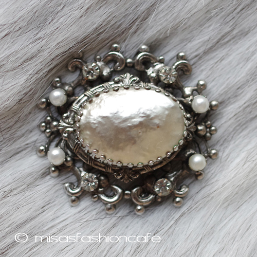 （画像用） バロックパール　ＲＳ ブローチ兼ペンダント