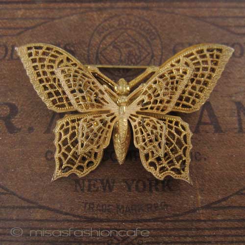 （画像用） Miriam Haskell ミリアムハスケル ブローチ