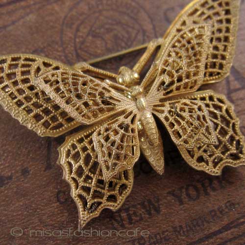 （画像用） Miriam Haskell ミリアムハスケル ブローチ