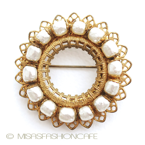 （画像用） ミリアムハスケル バロックパールブローチ