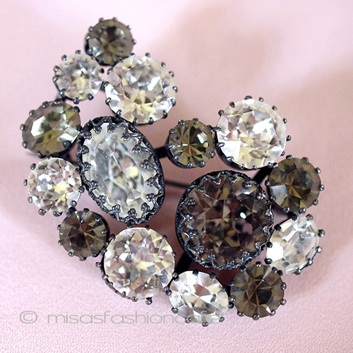 （画像用） Ａｕｓｔｒｉａオーストリア製 クリスタル　ブローチ