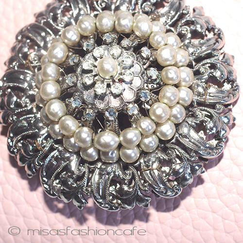 （画像用） ミリアムハスケル刻印 バロックパールブローチ