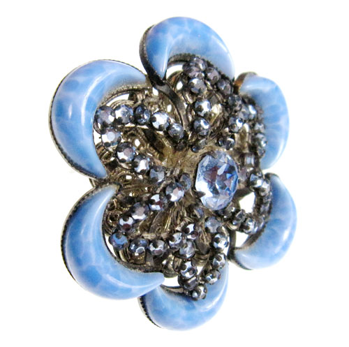 （画像用） Miriam Haskell ミリアムハスケル ブローチ