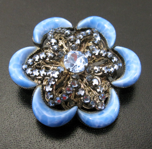 （画像用） Miriam Haskell ミリアムハスケル ブローチ