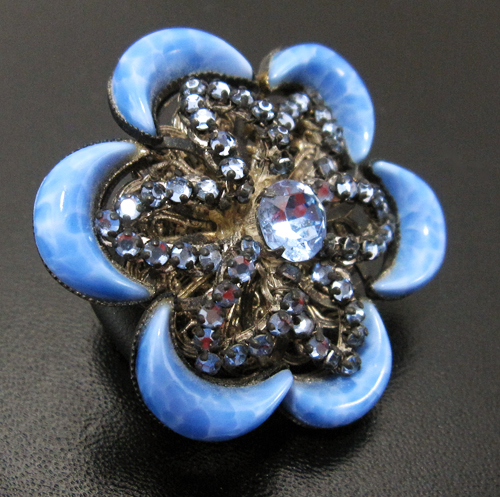 （画像用） Miriam Haskell ミリアムハスケル ブローチ