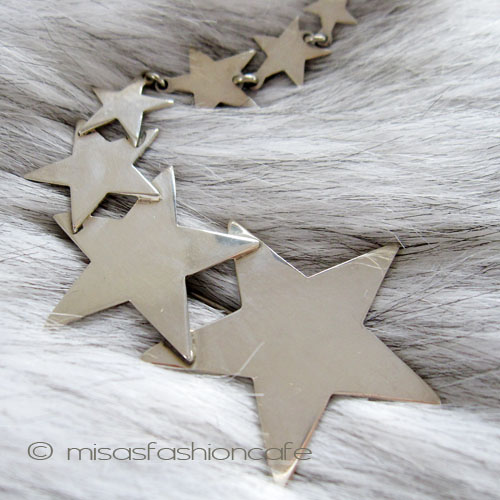 （画像用） 925スターリングシルバー製 　流れ星　ブローチ