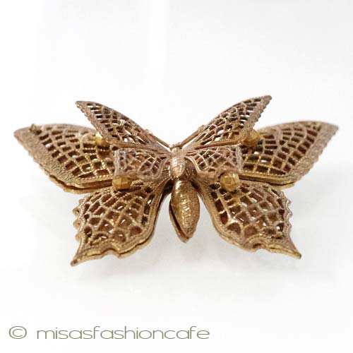 （画像用） Miriam Haskell ミリアムハスケル ブローチ