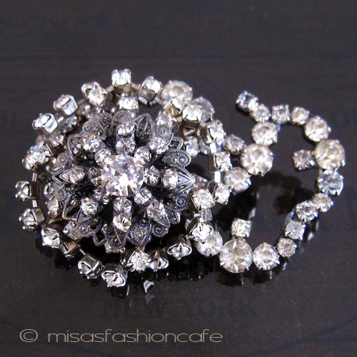 （画像用） Miriam Haskell ミリアムハスケルブローチ