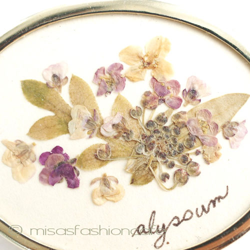 （画像用） 押し花ブーケ　ブローチ