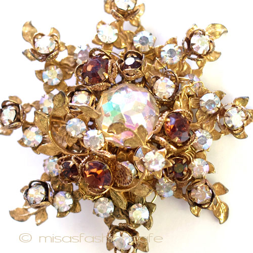 （画像用） DeMario NY　花ブローチ