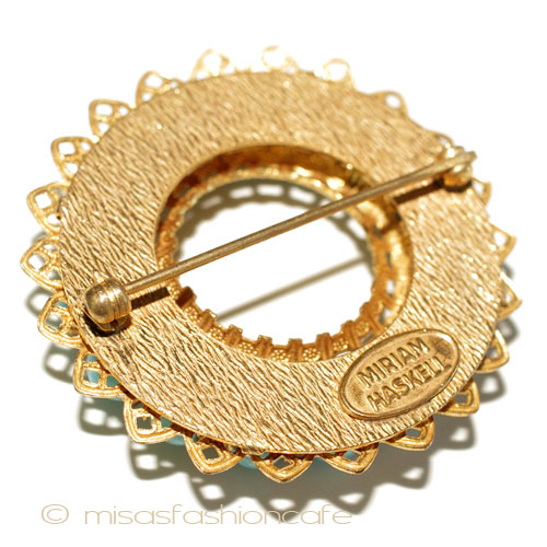 （画像用） ミリアム　ハスケル Ｈａｓｋｅｌｌ　ブローチ