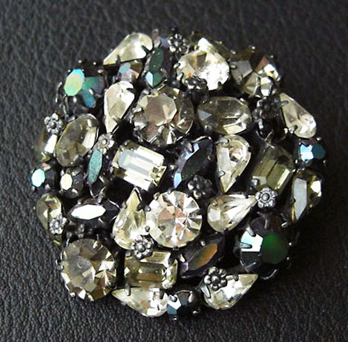 （画像用） Austria オーストリア製 　クリスタル・ブローチ