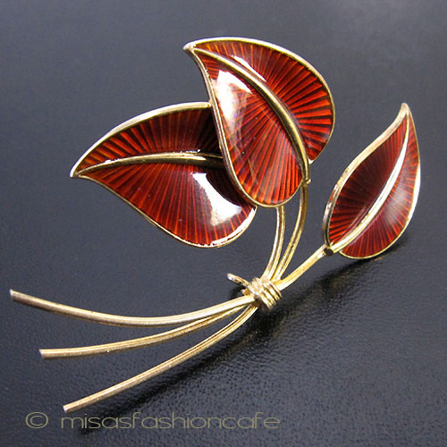 （画像用） ノルウェイ製　ブローチ SterlingSilver　銀製