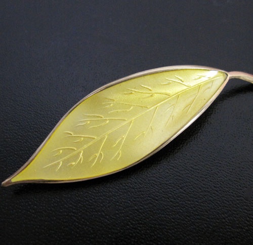 （画像用） ノルウェイ製ブローチ スターリングシルバー