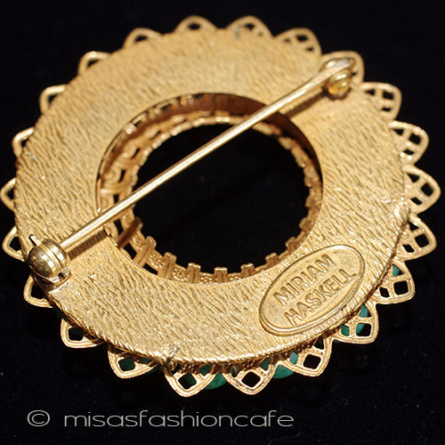 （画像用） ミリアム　ハスケル Ｈａｓｋｅｌｌ　ブローチ