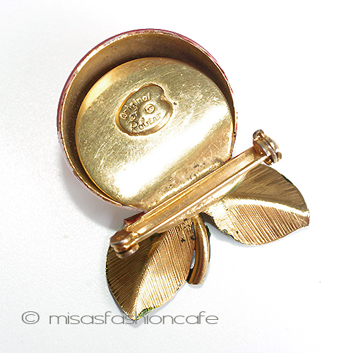 （画像用） Original By Robert プチトマト　ブローチ