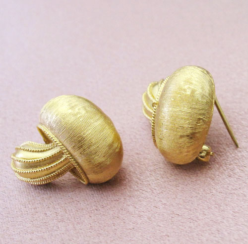 （画像用） クラウンTrifari　 きのこブローチセット