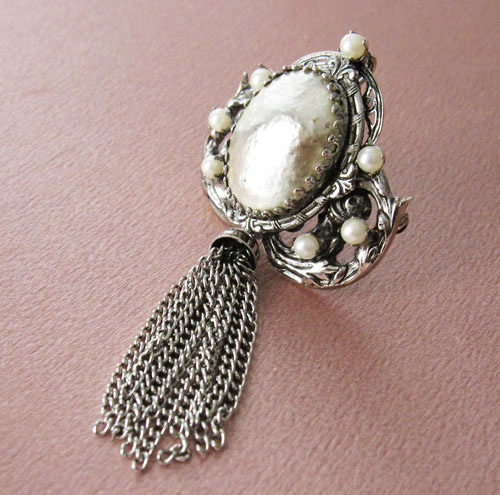 （画像用） アンティーク　 ブローチ兼ペンダント