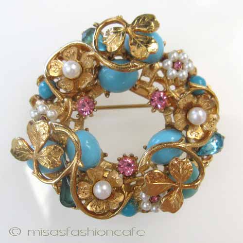 （画像用） Coro リースブローチ