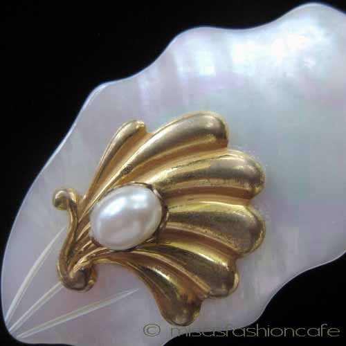 （画像用） Miriam Haskell ミリアムハスケル ブローチ