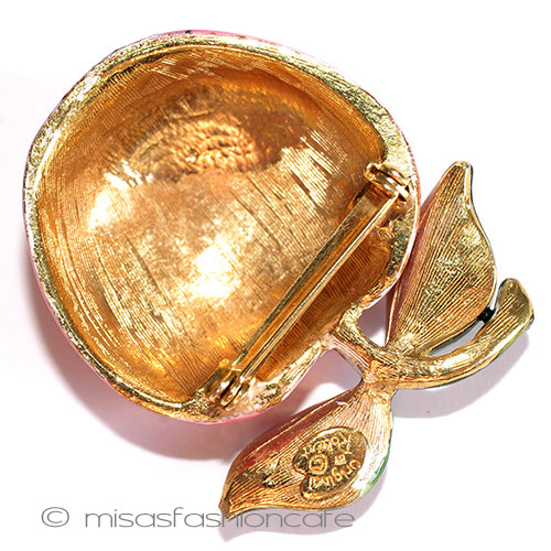 （画像用） Original by Robert　林檎 アップル　ブローチ