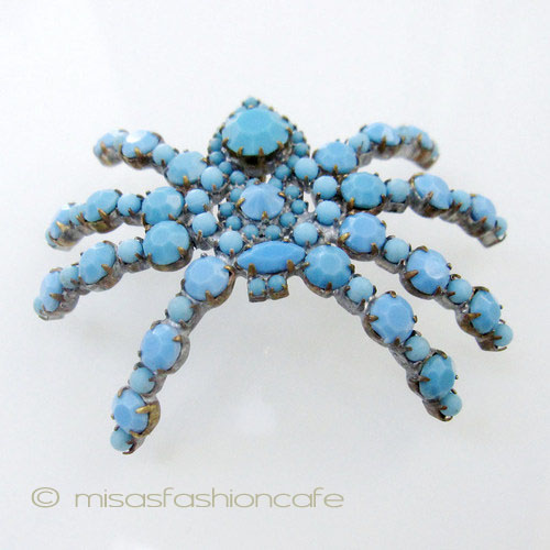 （画像用） スパイダー蜘蛛ブローチ