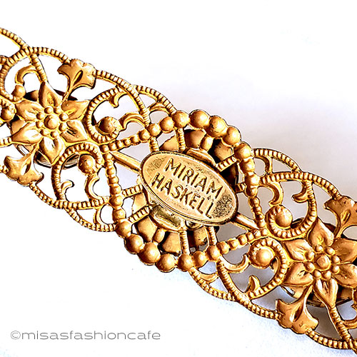 （画像用） ミリアム　ハスケル パール　ブローチ