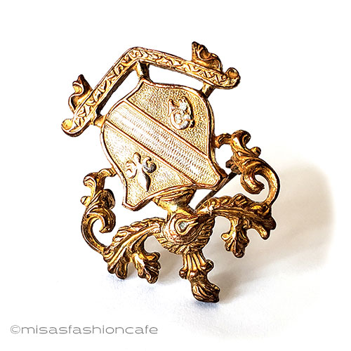 （画像用） ミリアム　ハスケル シールド　ブローチ