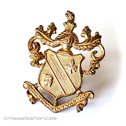 （画像用） ミリアム　ハスケル シールド　ブローチ