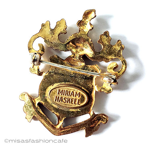 （画像用） ミリアム　ハスケル シールド　ブローチ